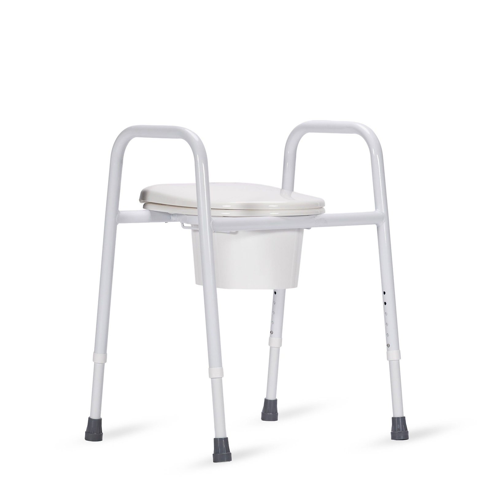 KCare Over Toilet Frame Seat with Splash Guard