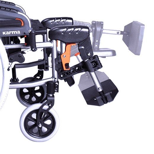 Karma Flexx/VIP2 Elevating Legrest 16" Complete Assembly