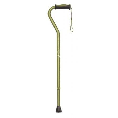 HMR Airgo Comfort-Plus Aluminum Cane - Offset Handle