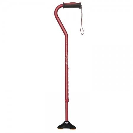 HMR Airgo Comfort-Plus Offset Cane with MiniQuad Ultra-Stable Tip