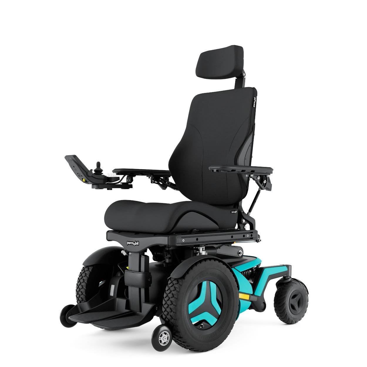 Permobil F5 Corpus Front Wheel Drive Power Wheelchair - Scripted