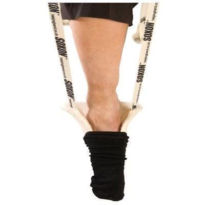 Soxon fabric sock/stocking aid