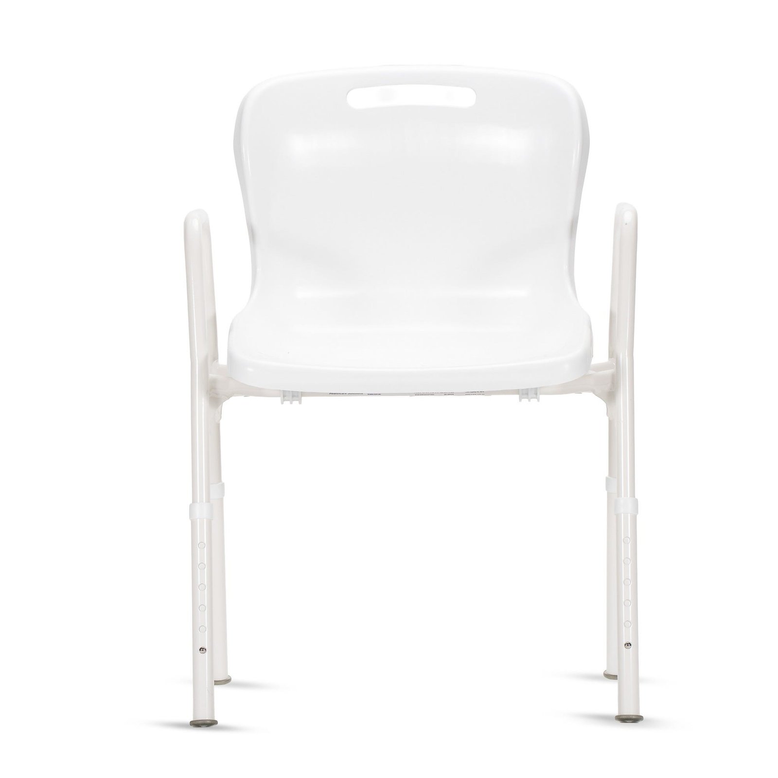 KCare Shower Chair with Arms and Clip On Plastic Seat - 500mm - Image 2