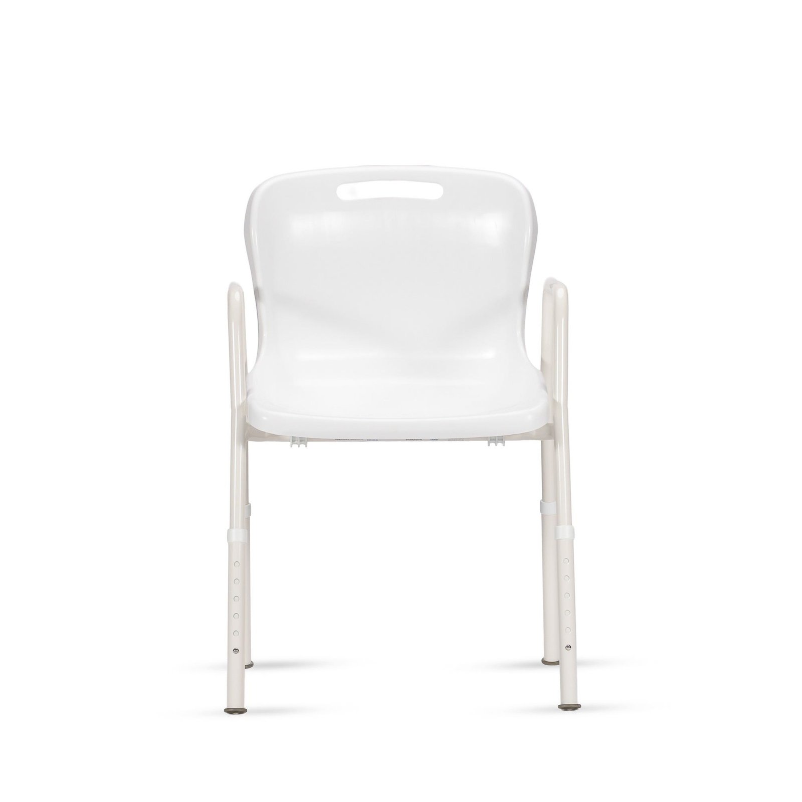 KCare Shower Chair with Arms and Clip On Plastic Seat - 410mm - Image 2
