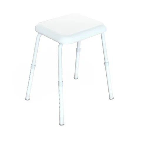 KCare Shower Stool with Padded Seat and No Arms