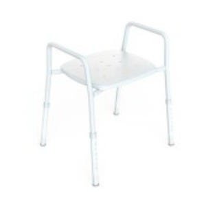 KCare Wide Shower Stool with Clip-on Seat and Arms