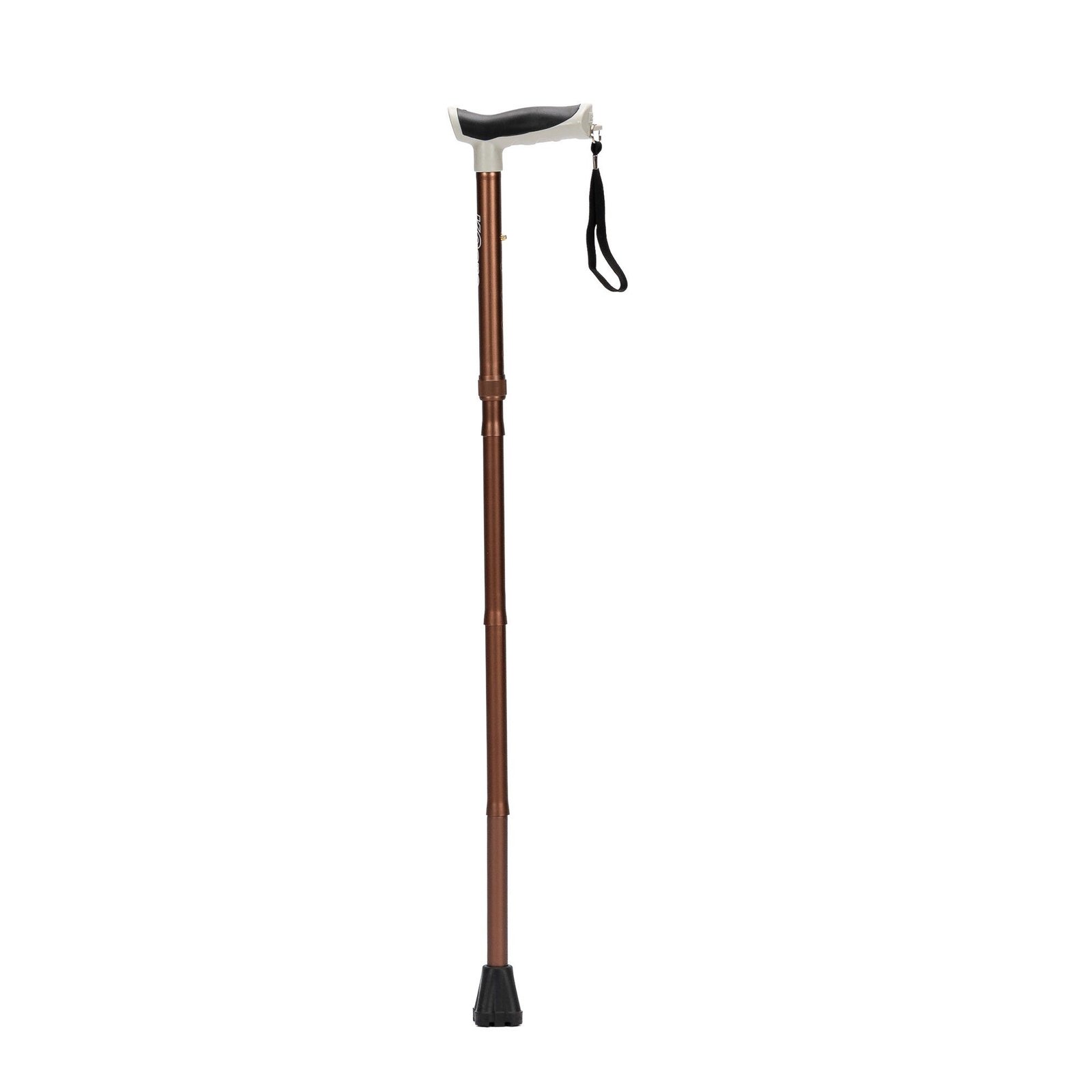 KCare Folding Cane - Anodised Brown - Image 2
