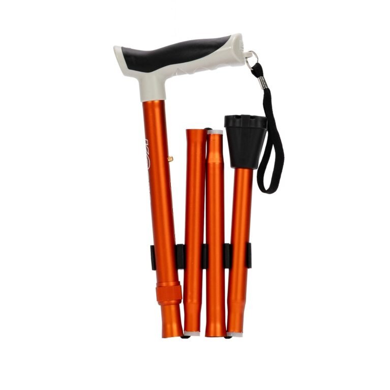KCare Folding Cane - Anodised Bronze