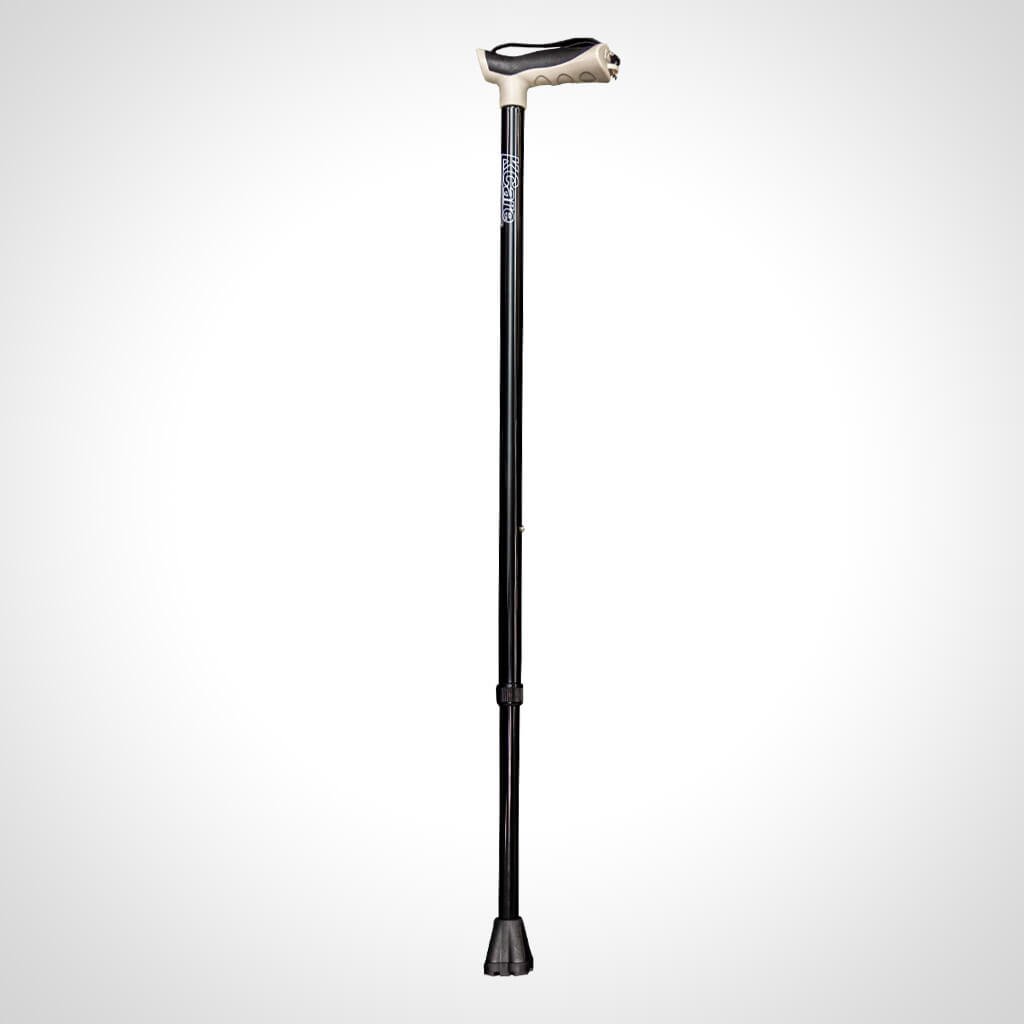 KCare T Handle Cane - Anodised Black