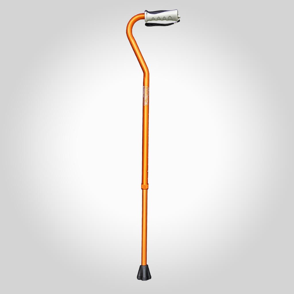 KCare Swan Neck Cane - Anodised Bronze