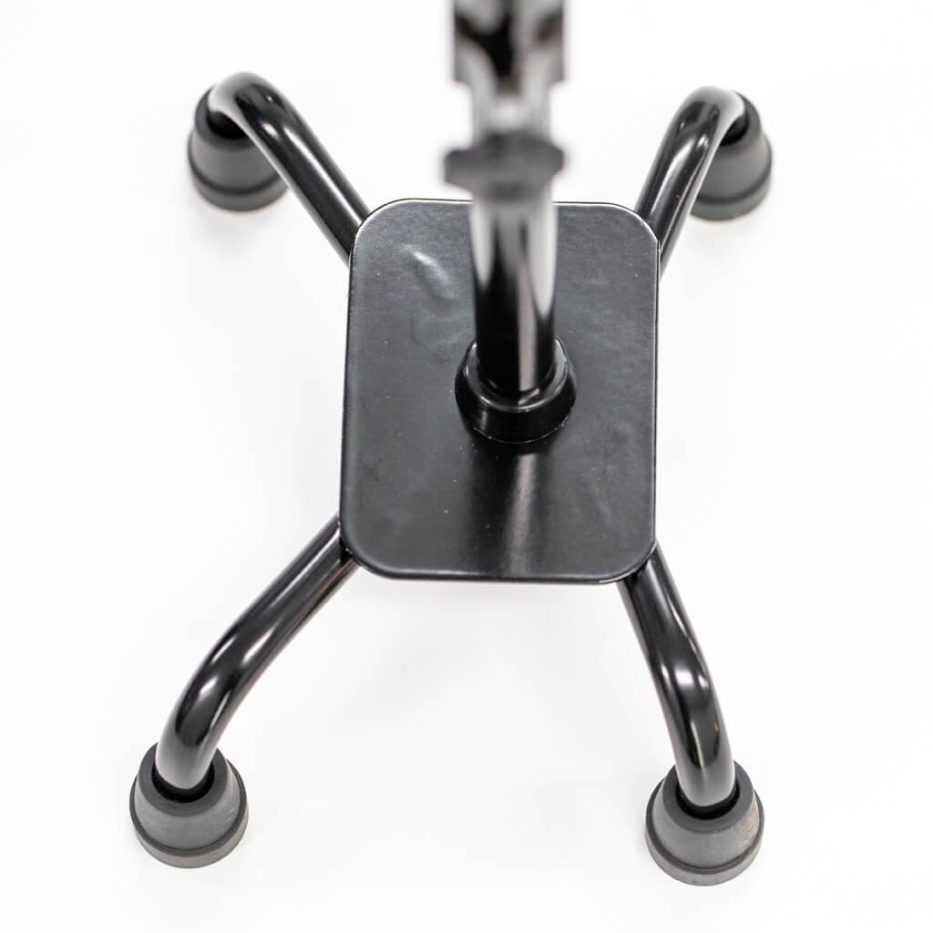 KCare Quad Cane - Anodised Black - Image 2