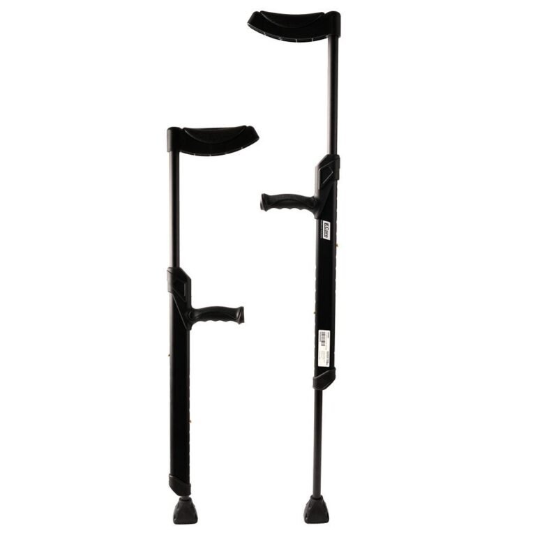KCare All Size Underarm Crutches - Pair