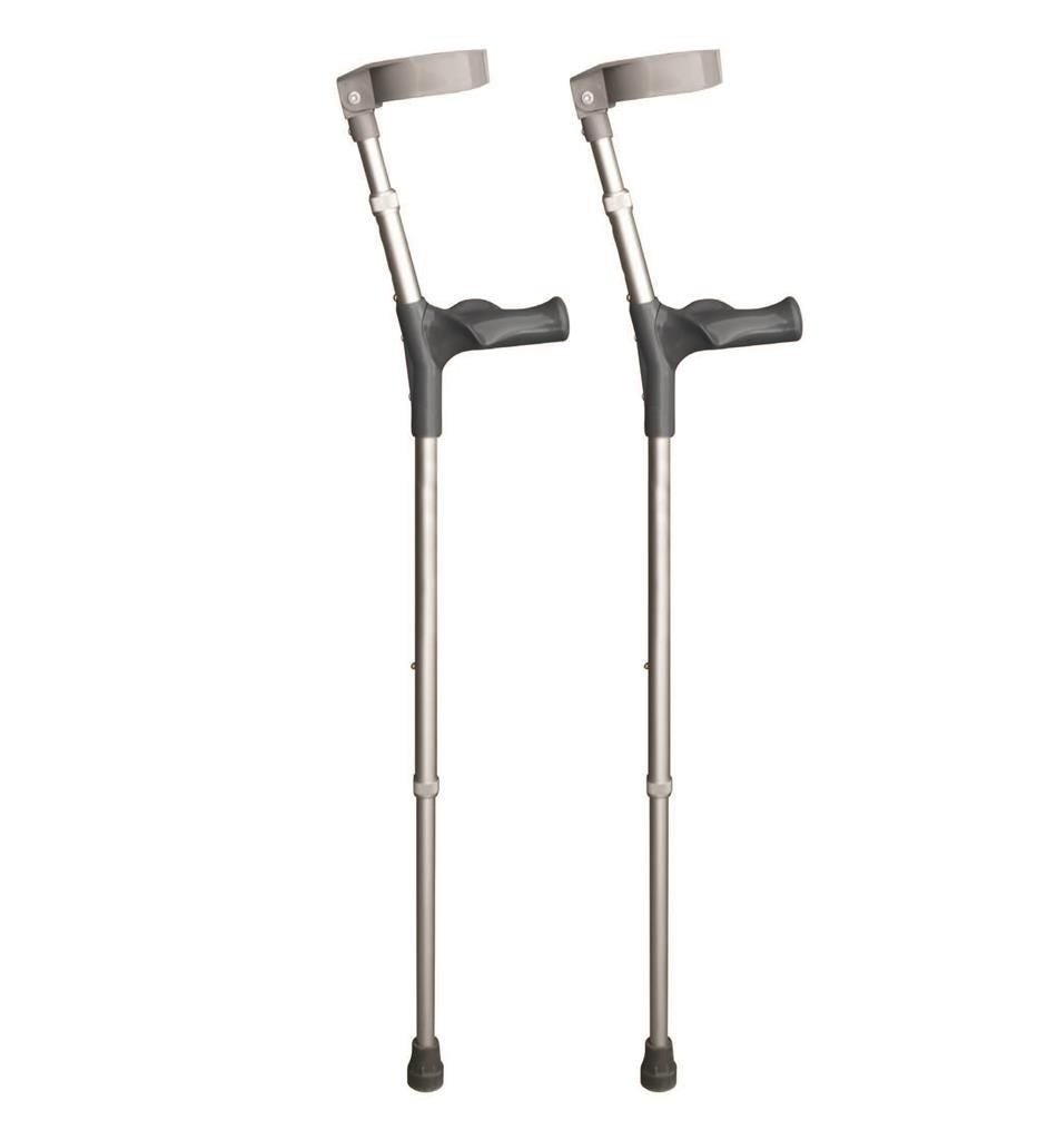 KCare Forearm Crutches Adult Ergonmical Handle - (Pair)