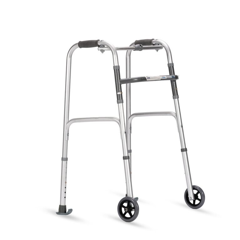 KCare 2 Wheel Aluminium Pick Up Frame with Wheels and Skis