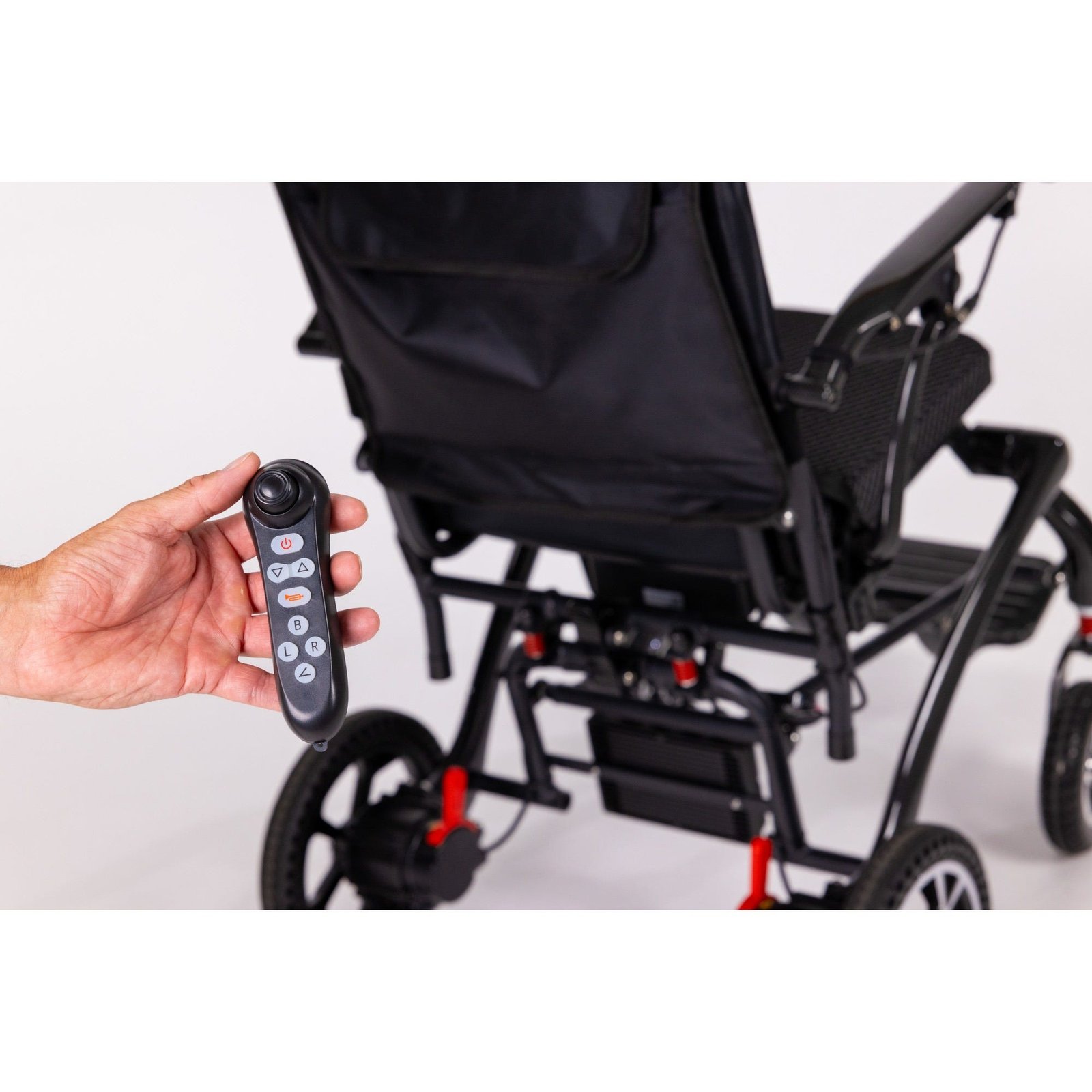 KCare Ultra Ryder Carbon Fibre Power Chair - Only 18.8kg - Image 3
