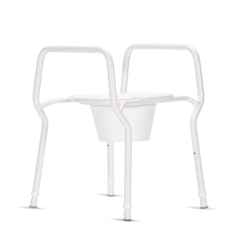KCare Over Toilet Frame Heavy Duty with Clip on Seat