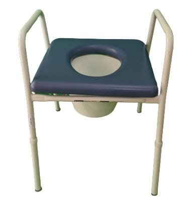 KCare Over Toilet Frame with Removable Padded Seat