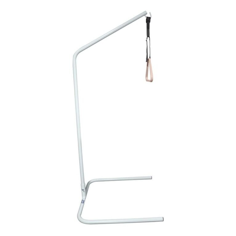 Over Bed Pole Wide White