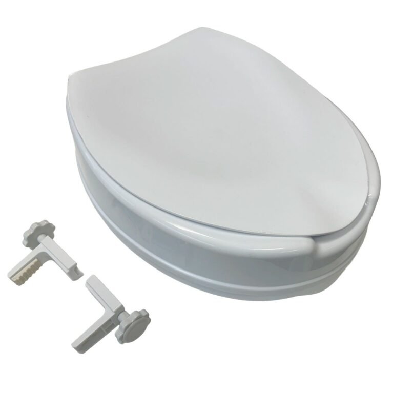 KCare Toilet Seat Raiser with Lid - 150mm