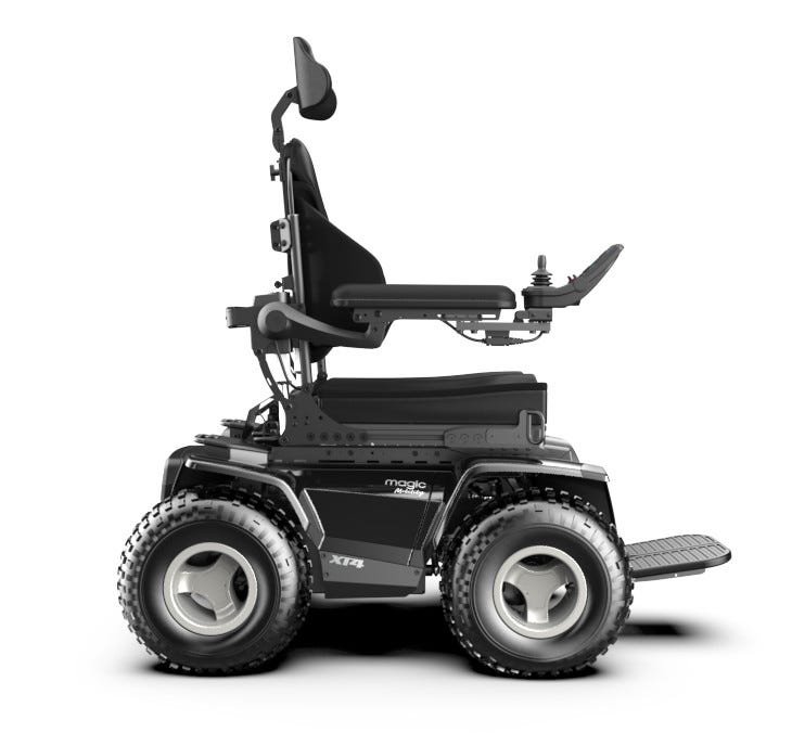 Magic Mobility XT4 4WD Electric Wheelchair - Scripted