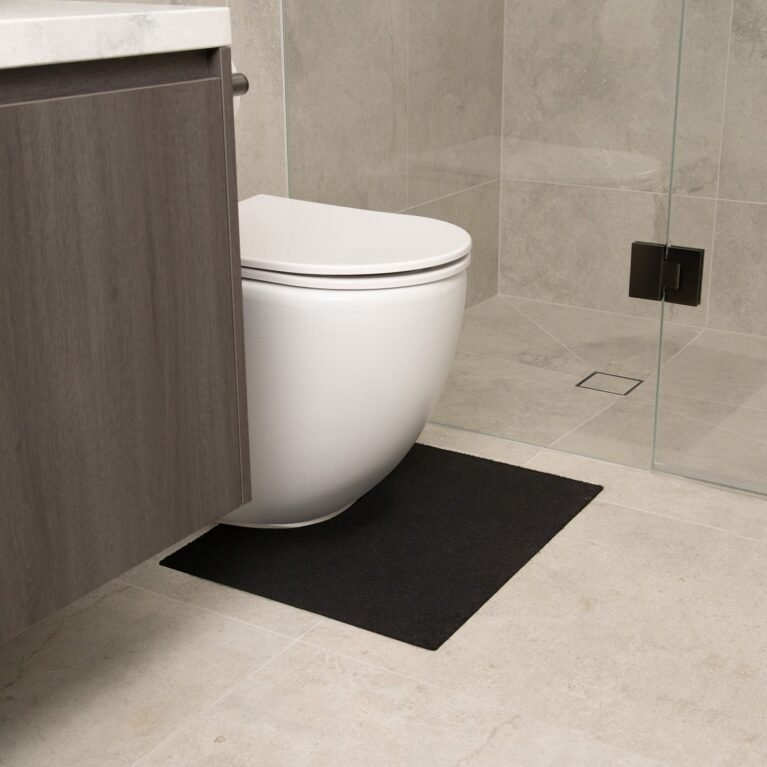 Staydry Toilet Mat - Black